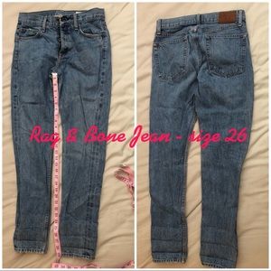 Rag & Bone Jean - size 26